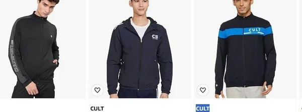 CULT Men's Clothing upto 81% off starting From Rs.639 @ amazon