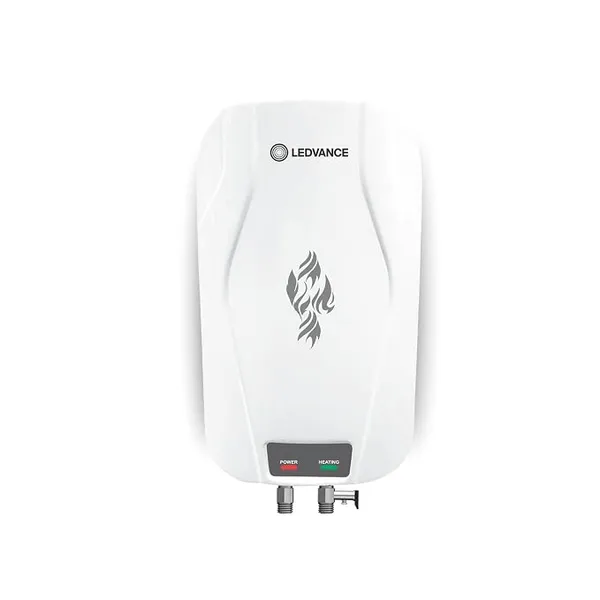 Ledvance Blaze Water Geyser 3 Litre | Instant Water Heater for Home & Kitchen | 3 KW | Superior 304 SS Tank | ISI Approved | Nickel Coated Heating Element | 5-Yr on Tank & 2-Yr on Product Warranty