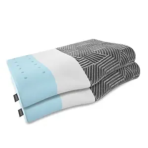 ORISTA™ Advance Gel Blended Cervical Memory Foam Pillow | 2 Year Warranty |Orthopedic Neck & Shoulder Support Pillow for Sleeping |Improves Posture & Spinal Alignment | 23 x 14.5 x 4.5 Inch | Set of 2