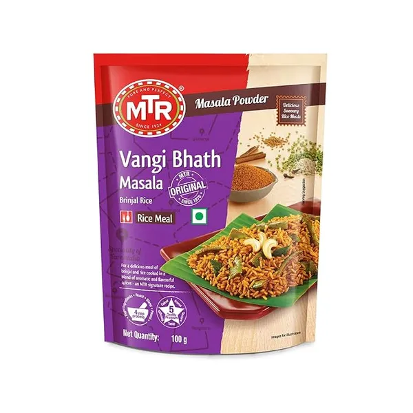 Mtr Brinjal Rice/vangi Bath Powder, 100g