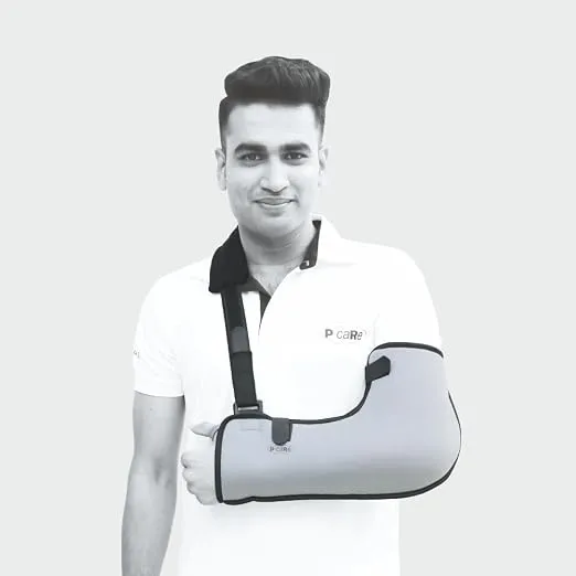 Comfort Arm Sling for Shoulder and Arm Support | For Fractures, Sprains, Dislocations & Post-Surgery Recovery | Prevents Movement | Reduces Strain | For Right & Left Arm