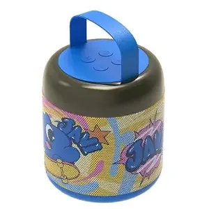 Jellie O-K Wireless Bluetooth Speakers, Portable Karaoke Speaker with 8W Sound, Hi-Res Audio, Built-in Microphone, Karaoke Mic, Bluetooth 5.3, Stylish JLOK02 Blue Design