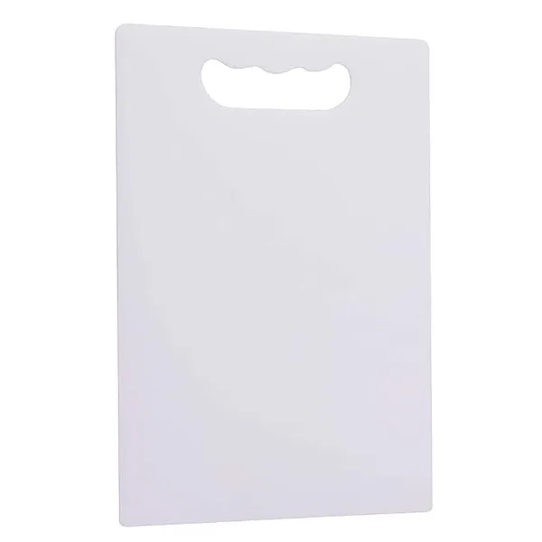 Plastic Chopping Board for Cutting Vegetables, Fruits, Meats (34 X 22cm X 5mm Thickness Medium Size) (Pack of 1) Multicolor