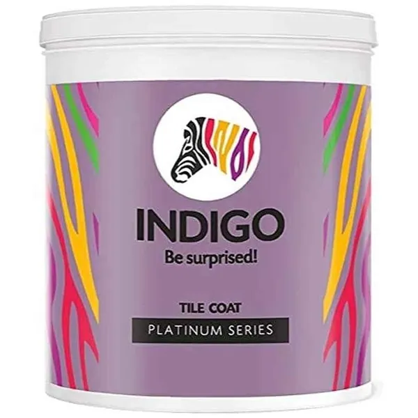Indigo Tile Coat Platinum Series – Premium Roof Tile Coating | Vibrant Non-Fading Colours | Rich Sheen Finish | Anti-Fungal & Water-Resistant | Exterior Use | 20 L Spl Brown