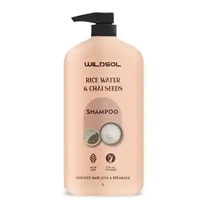[Apply 12% Coupon] Rice Water & Chia Seeds Shampoo For Hair Fall & Breakage Care