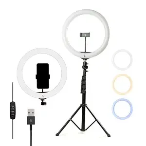 nine16 Loop 13" Ring Light with Tripod Stand, Mobile Stand for Video Shooting Studio Light for YouTube Video Shooting Light for Photography (13 Inch Ring Light with Tripod)