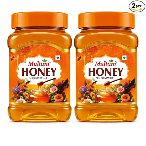[Apply 3% Coupon] Multani Honey 500gm (Pack of 2) | No Added Sugar | Natural Immunity Booster