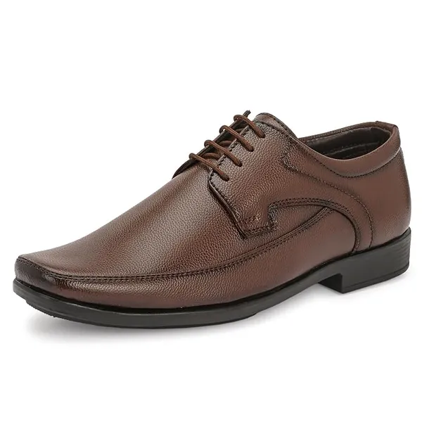 Centrino Formal Shoe for Men | Cushioned Insole | Stylish Lace-Up | Perfect for Boys & Men | Office Wear & Formal Dress (6819)
