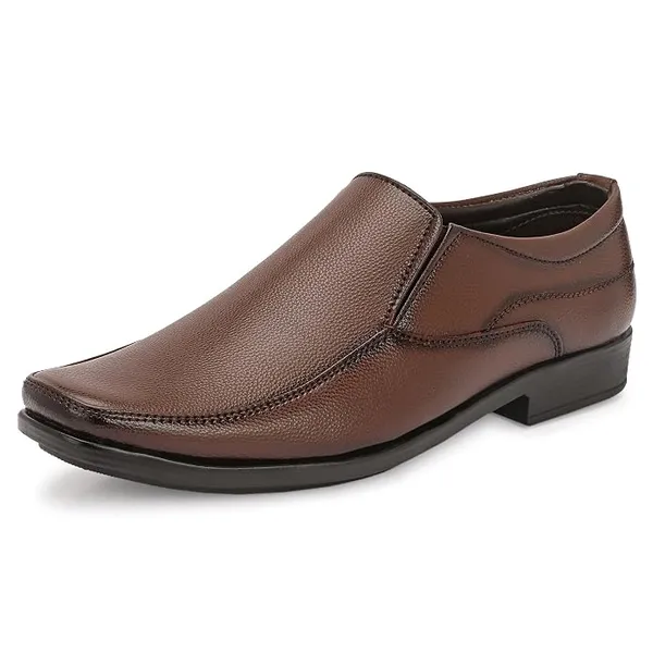 Centrino Men’s Formal Shoe | Cushioned Insole Comfortable Shoes | Trendy & Classic Design | Durable TPR Sole Footwear (8113)