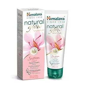 [Apply 5% Coupon] (Min Buy 2) Himalaya Natural Glow Kesar Face Cream | Even-Toned Radiant Skin with Natural Glow | with Kesar Niacinamide & Vitamin E | Phyto-Vitamin Complex | Non-Greasy | Paraben-Free | 50g