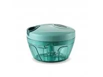 Pigeon Polypropylene Mini Handy and Compact Chopper with 3 Blades for Effortlessly Chopping Vegetables and Fruits for Your Kitchen (12420, Green, 400 ml)